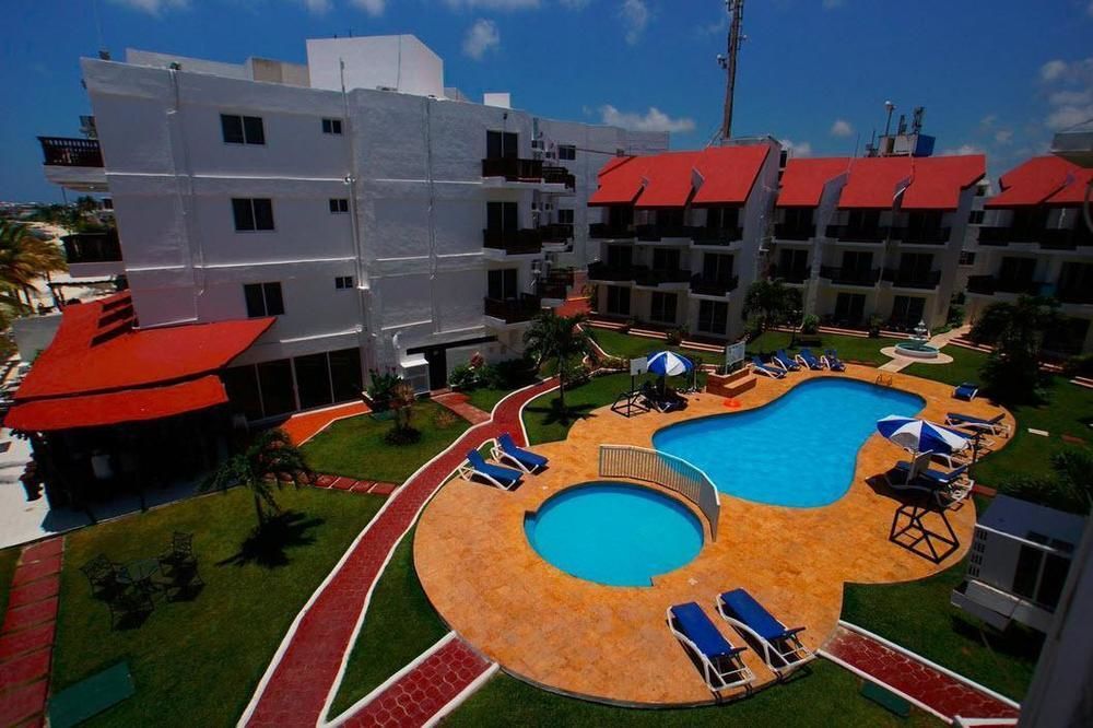 Las Perlas Condos 坎昆 外观 照片
